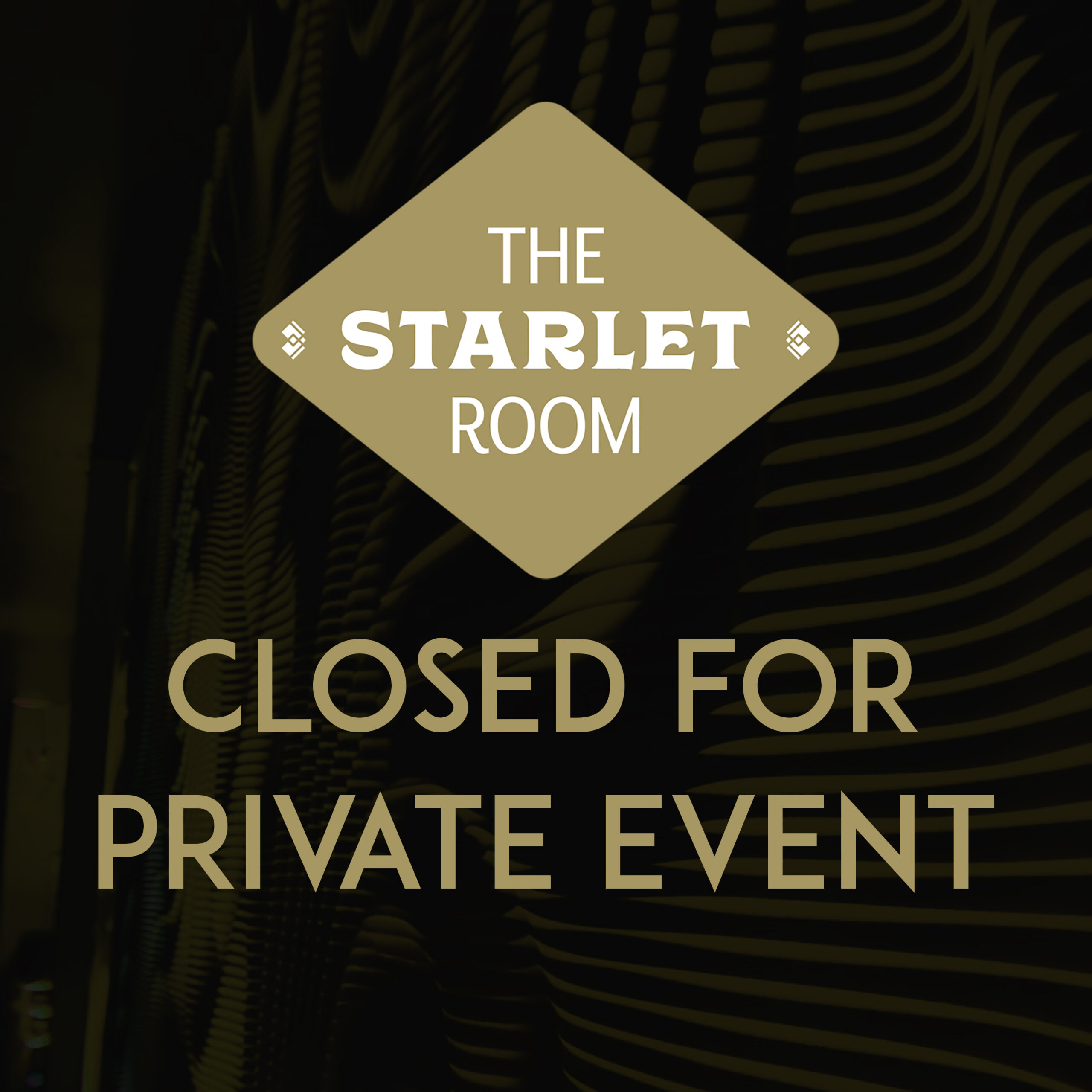 Closed for Private Event