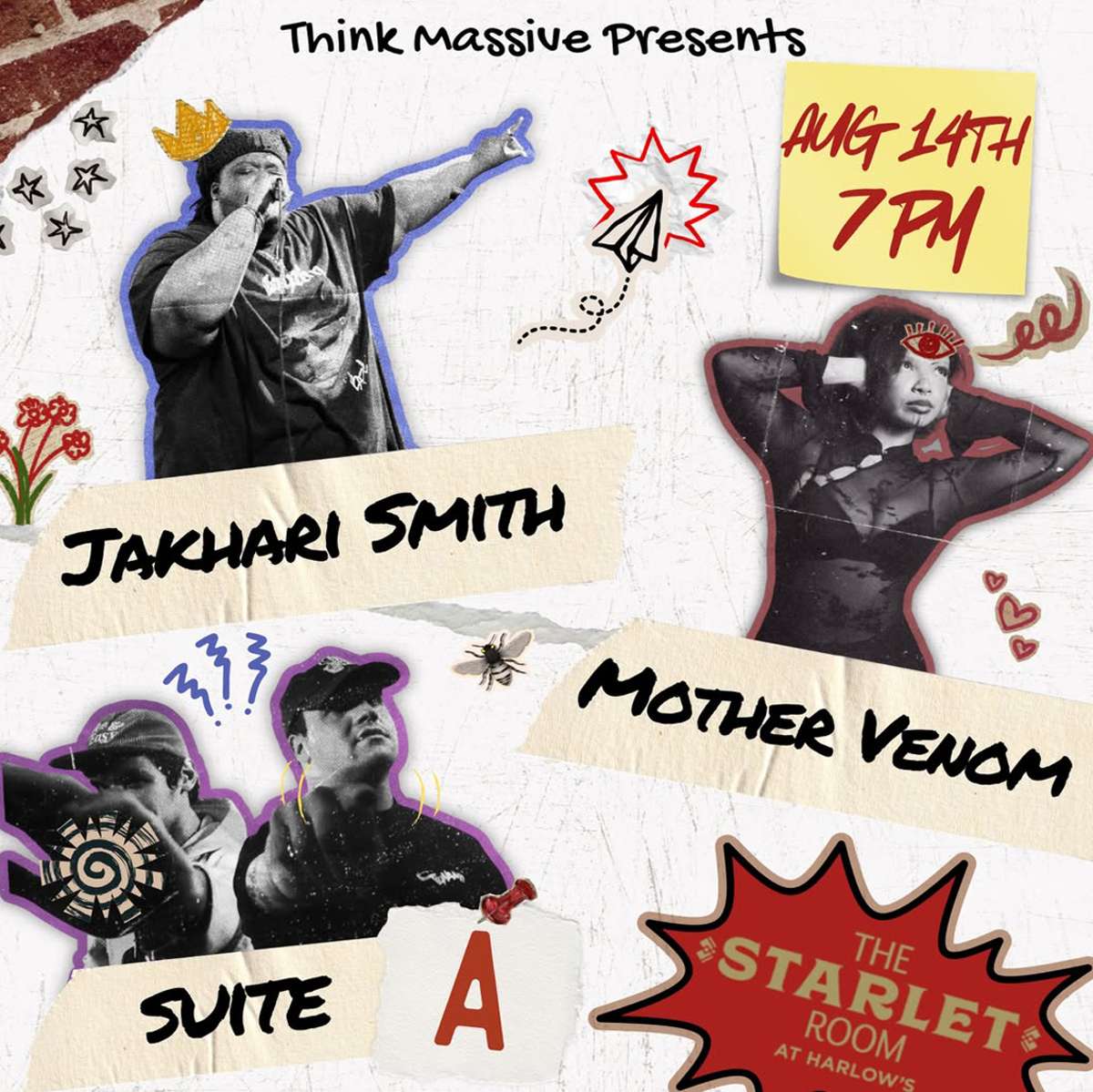 Suite A, Mother Venom, and Jakhari Smith